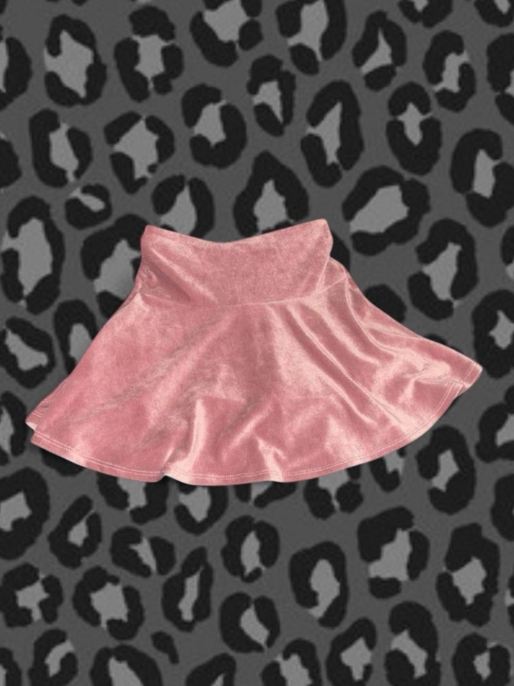 Knitworks Rose Pink Velvet Circle Skirt